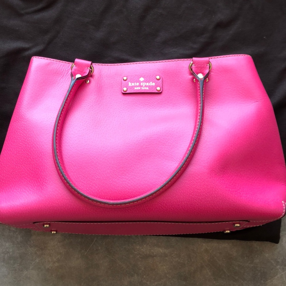 ♠️ kate spade ♠️ pink handbag with dust bag
